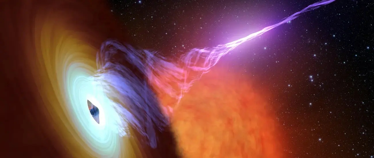 В ЦЕРНе воссоздали джеты сверхмассивных черных дыр