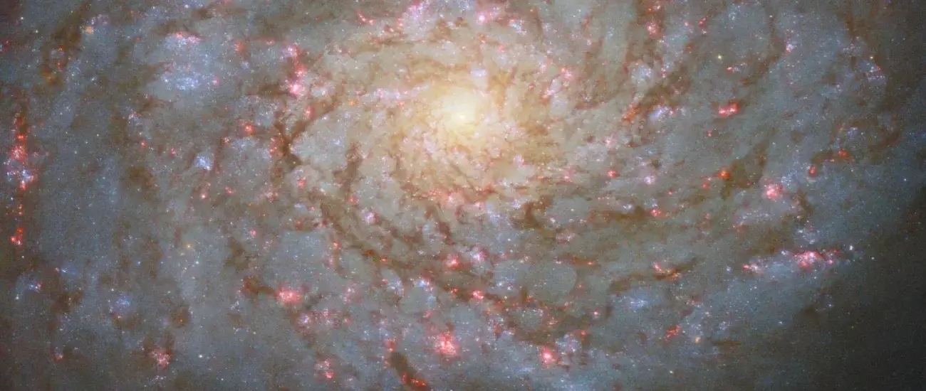 «Хаббл» запечатлел яркую спираль в созвездии Волосы Вероники