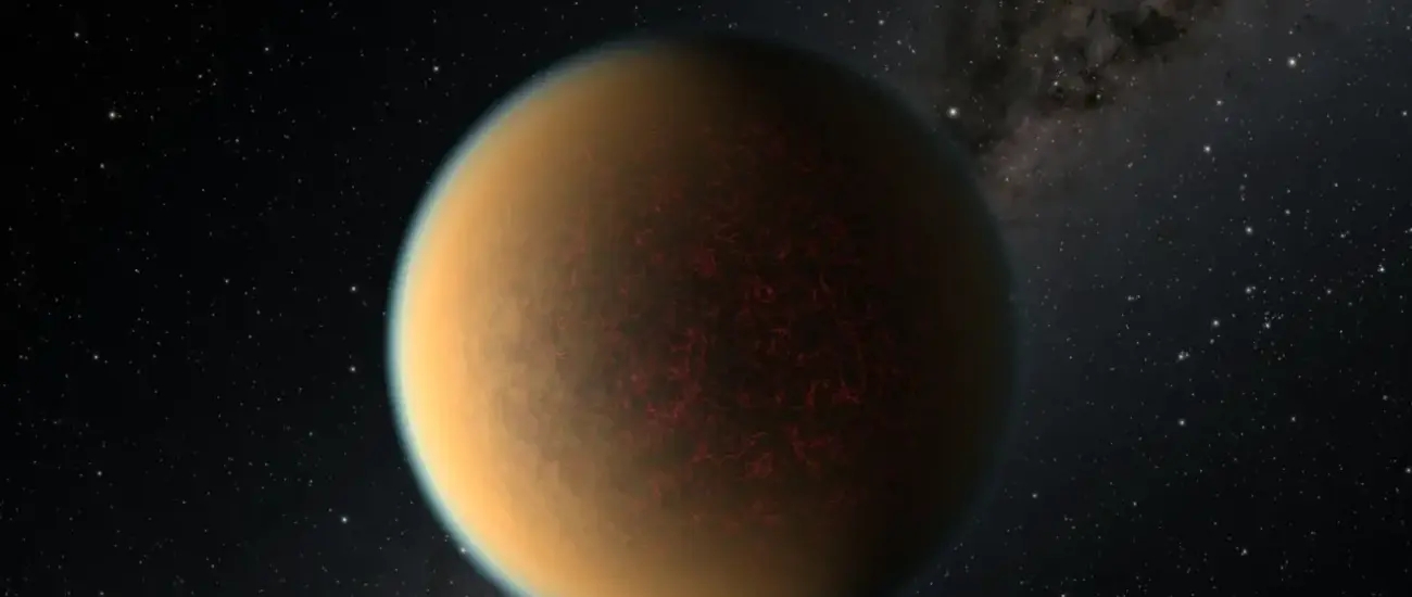 «Уэбб» обнаружил метан в атмосфере теплого юпитера