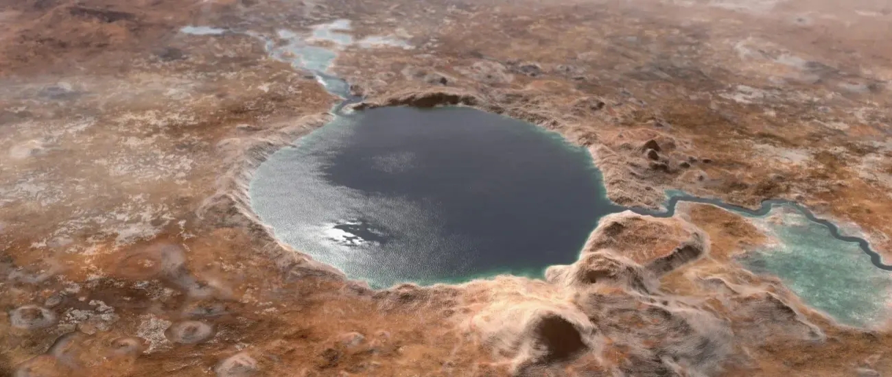Perseverance подтвердил существование двух озер в марсианском кратере Езеро