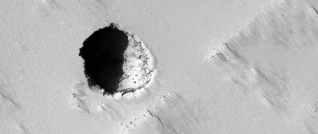 Ученые создали ИИ для поиска скрытых пещер на Марсе