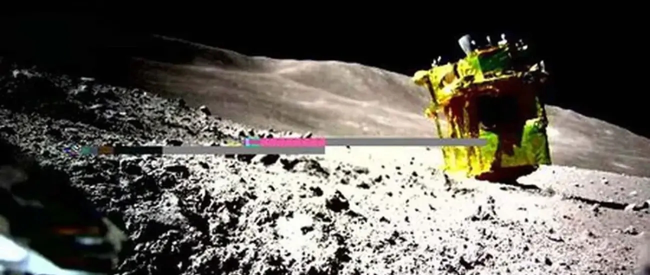 Японцы показали первое фото модуля SLIM с Луны — он действительно перевернулся