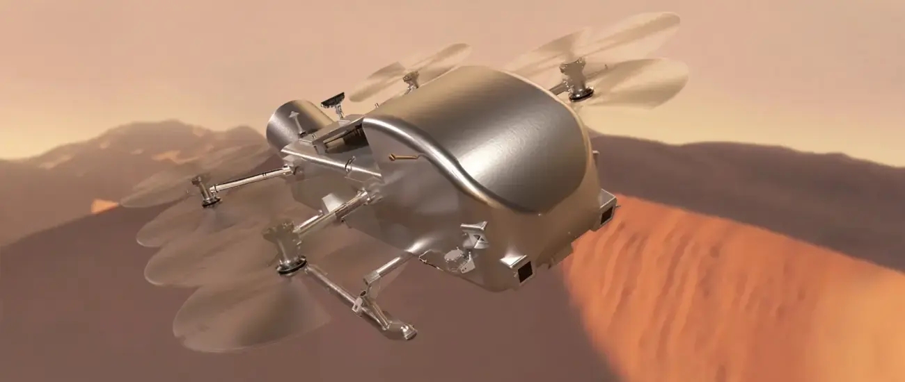 Утвержден план доставки аппарата Dragonfly на Титан для поисков жизни