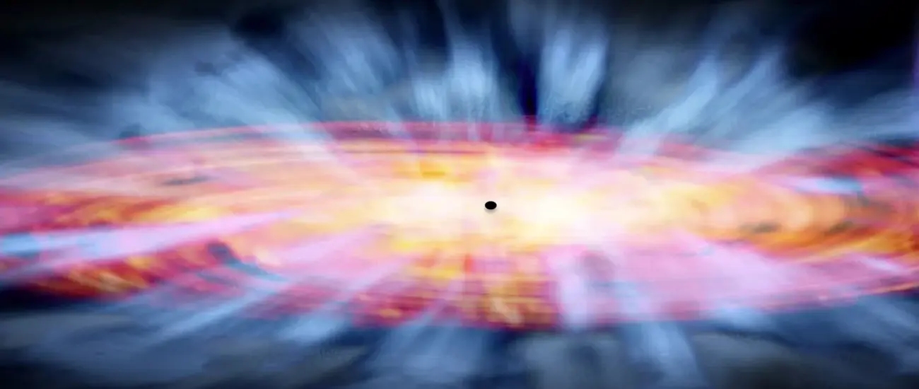 Ветры от сверхмассивных черных дыр могут формировать целые галактики