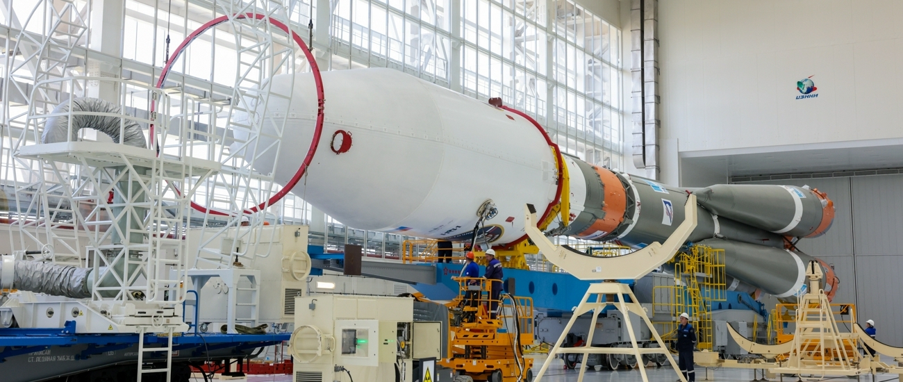 На Восточном завершена сборка ракеты для запуска «Луны-25»
