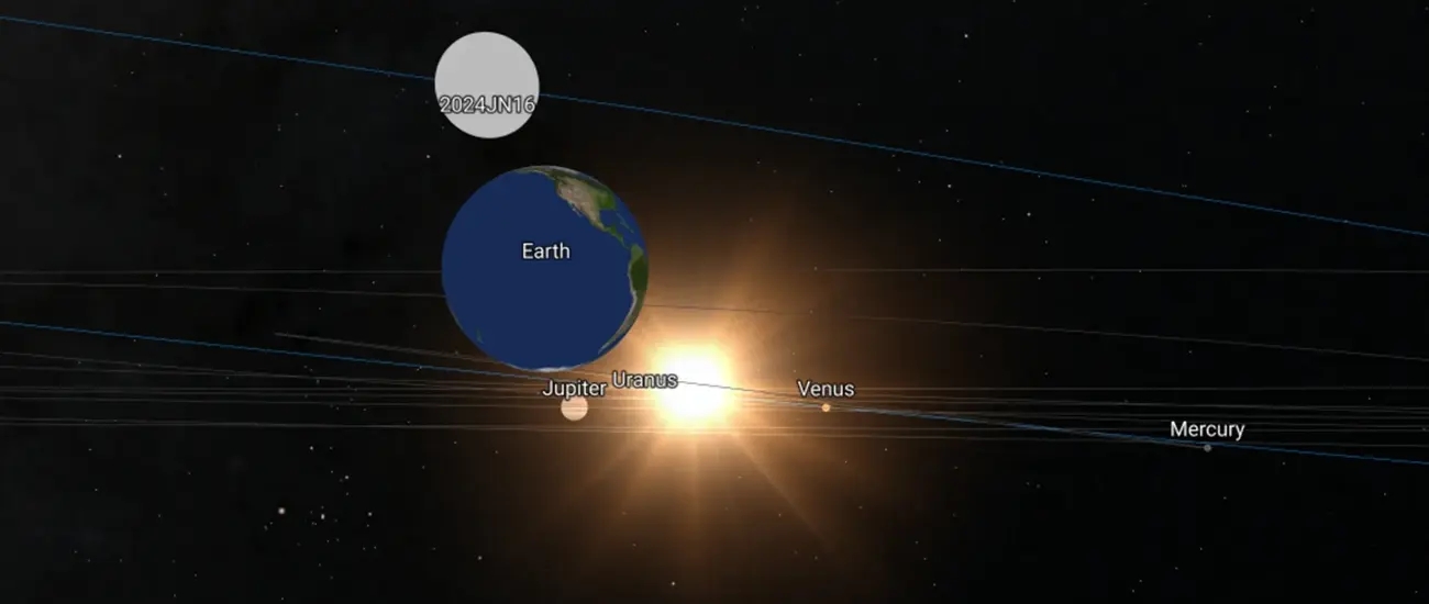 Астероид размером с внедорожник пролетел максимально близко к Земле