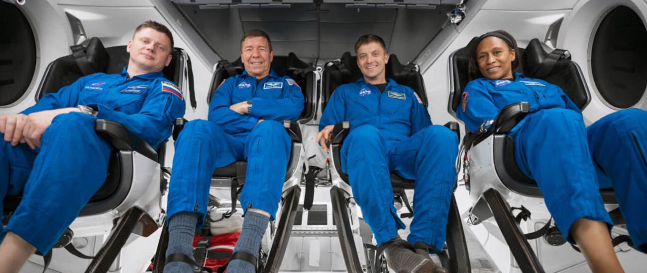 Экипаж Crew-8 с Александром Гребенкиным прибыл на космодром во Флориде