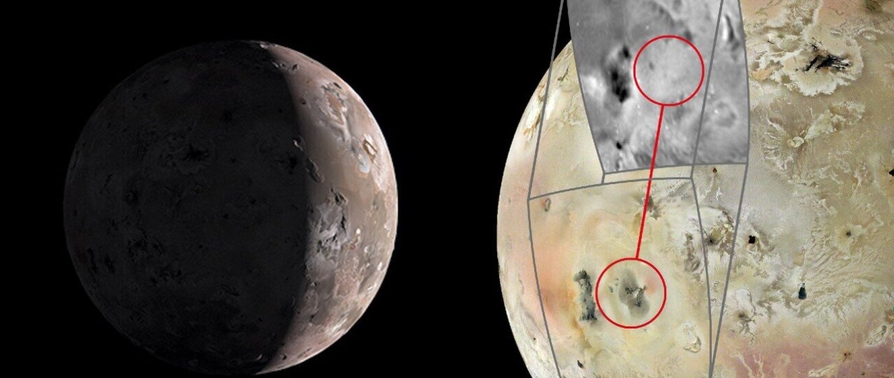 Зонд «Юнона» обнаружил новый огромный вулкан на Ио