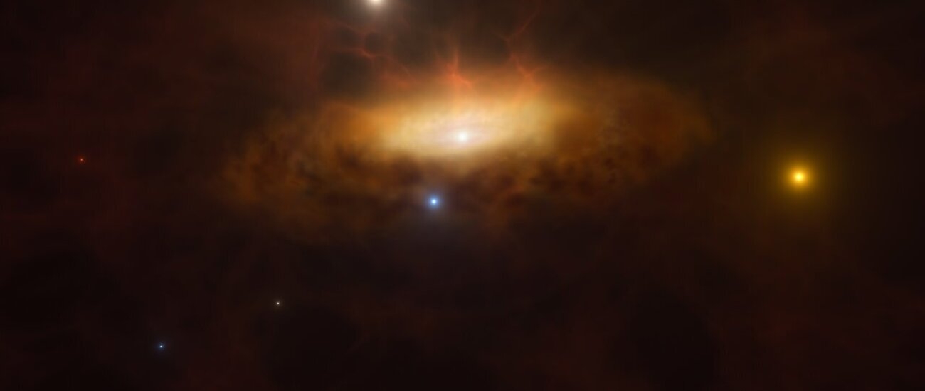 Астрономы впервые увидели «пробуждение» массивной черной дыры в реальном времени