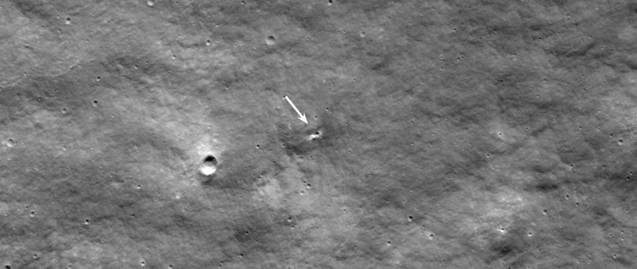 Аппарат НАСА сфотографировал предположительное место крушения «Луны-25»