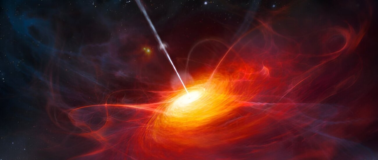 В ранней Вселенной обнаружена необычно «легкая» сверхмассивная черная дыра