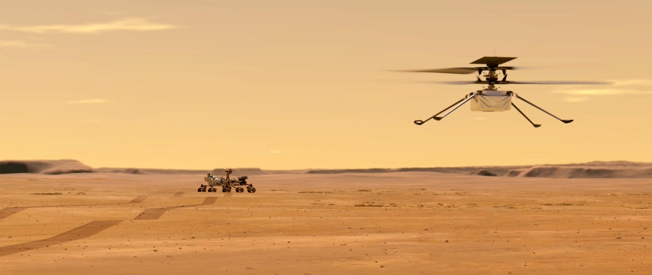 Марсианский коптер Ingenuity установил новый рекорд высоты полета 