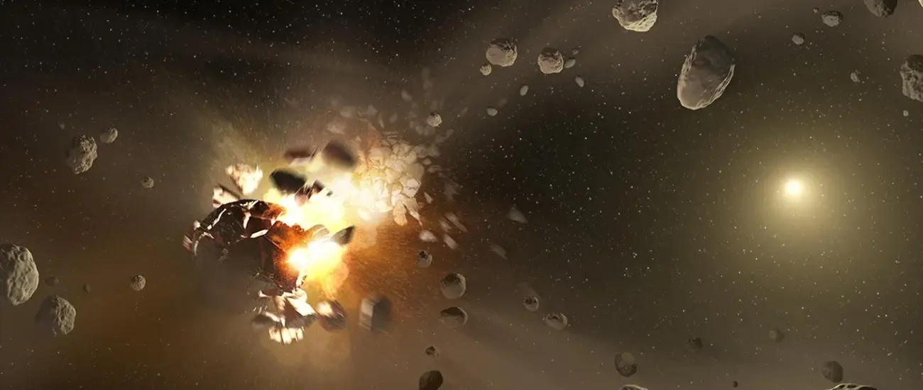 Примитивные астероиды могли быть источником воды на Земле