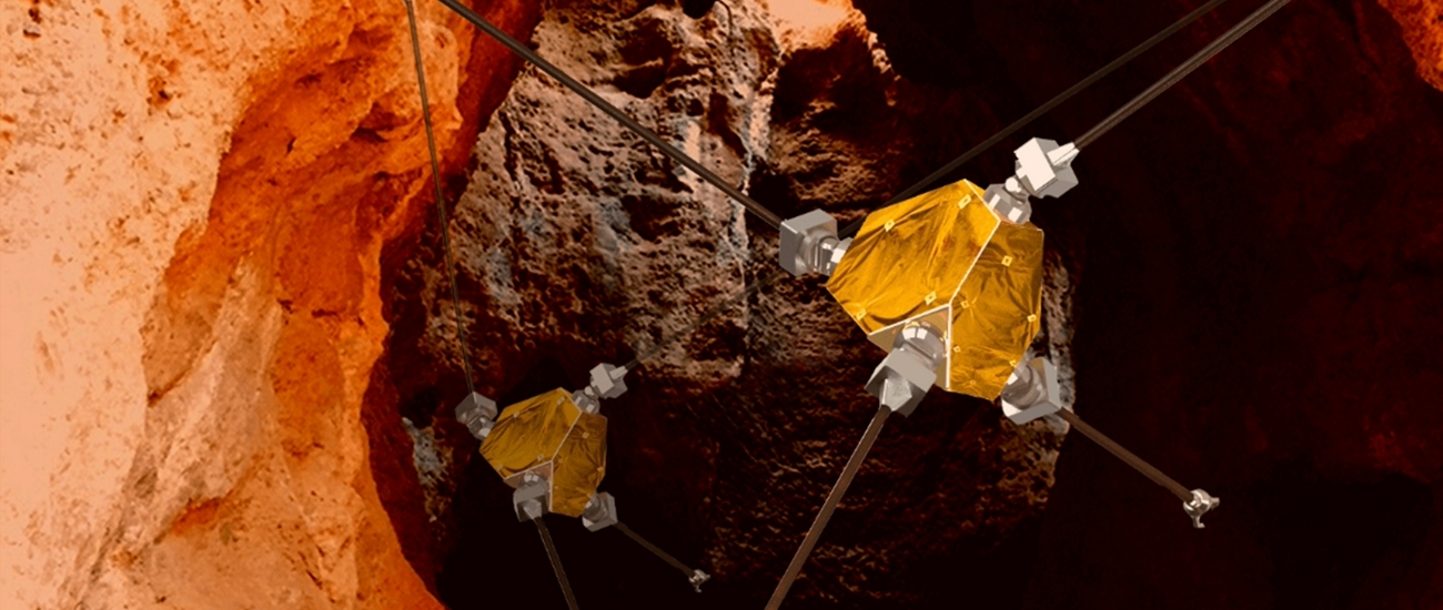 Ученые предложили робота для исследования пещер Марса