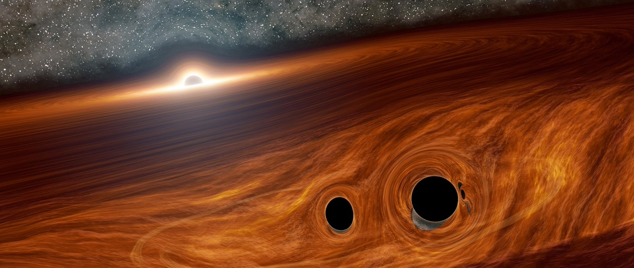 Блазары могут помочь астрономам в поиске двойных черных дыр