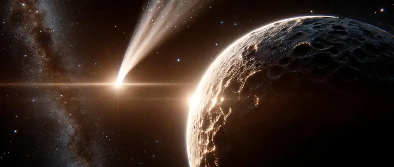 Кометы могут «приносить» жизнь на планеты за пределами Солнечной системы