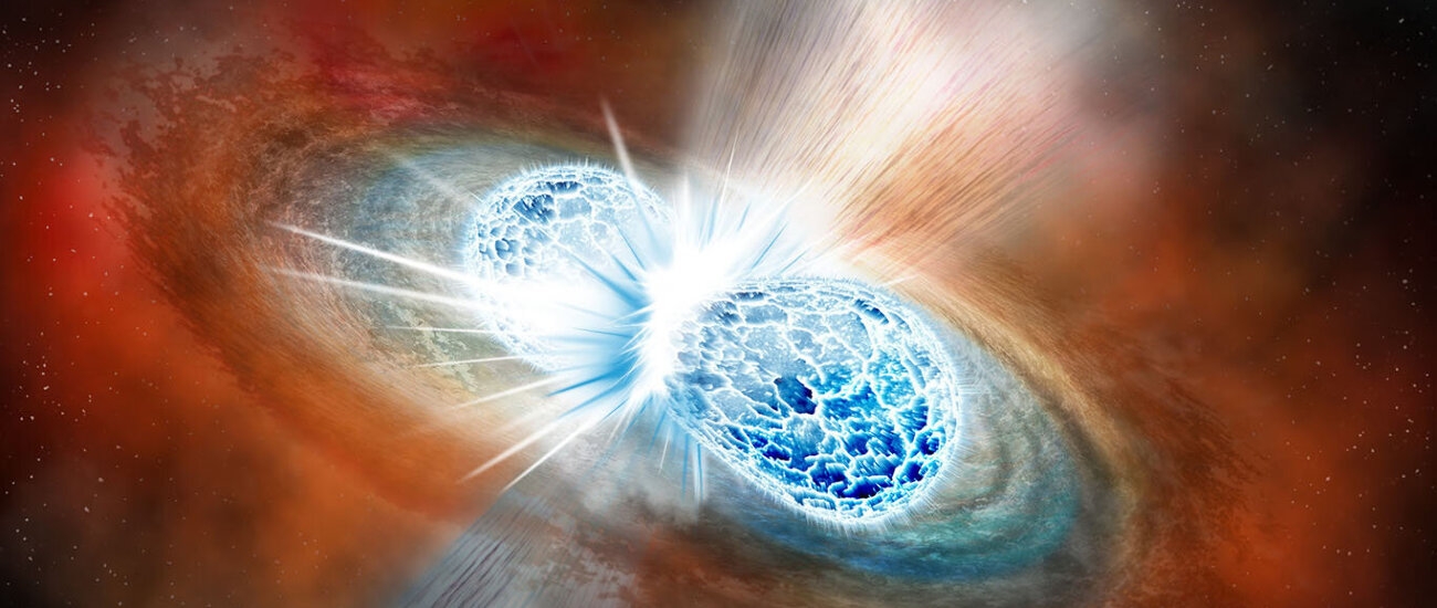 Астрофизики предложили искать темную материю в осколках нейтронных звезд