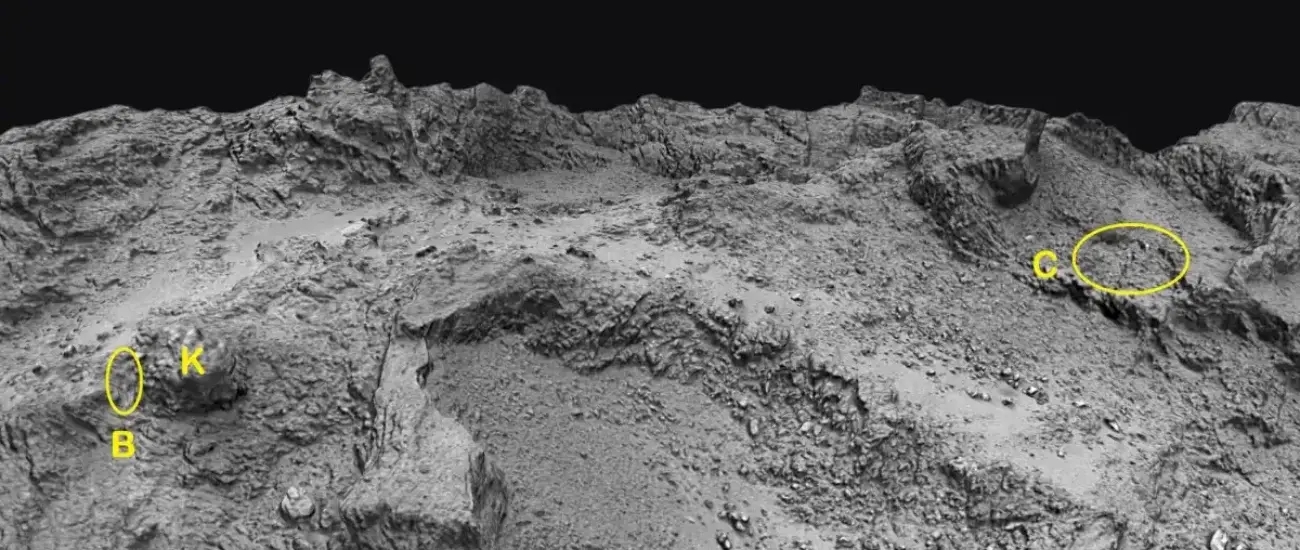 Планетологи впервые нашли пещеры на комете