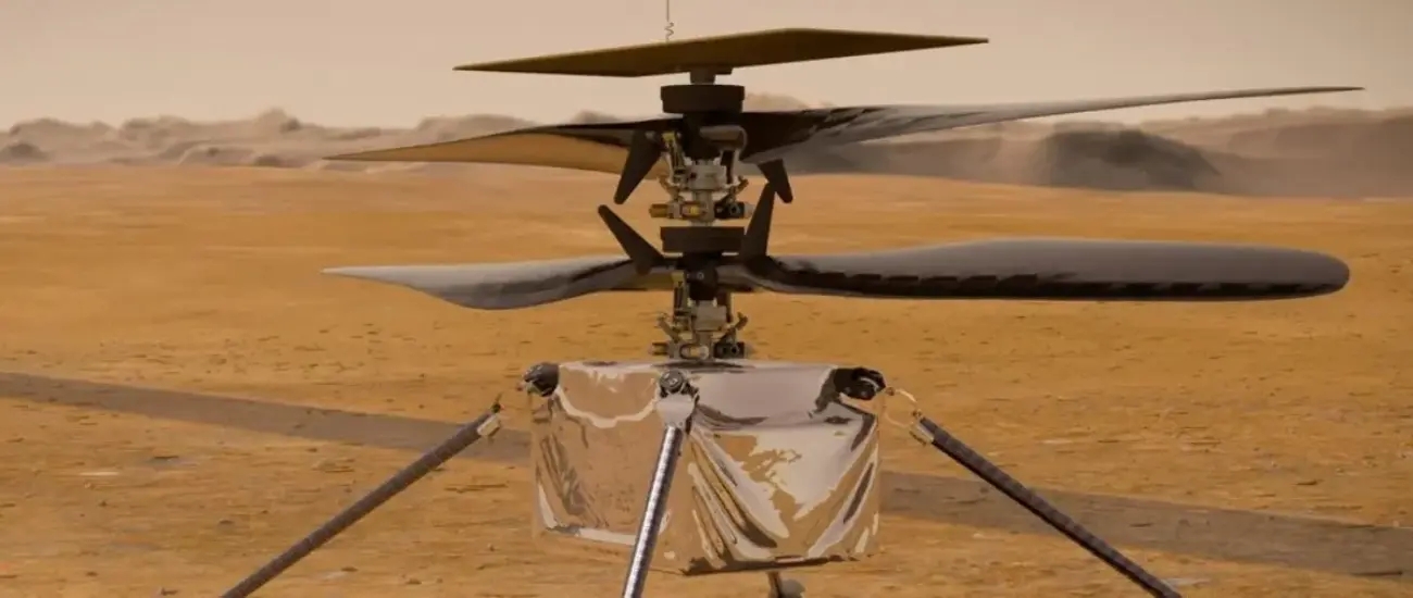 NASA восстановило связь с марсианским коптером Ingenuity