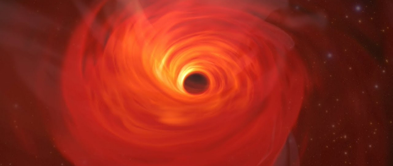 Сверхмассивная черная дыра в сердце галактики Мессье 87 вращается 