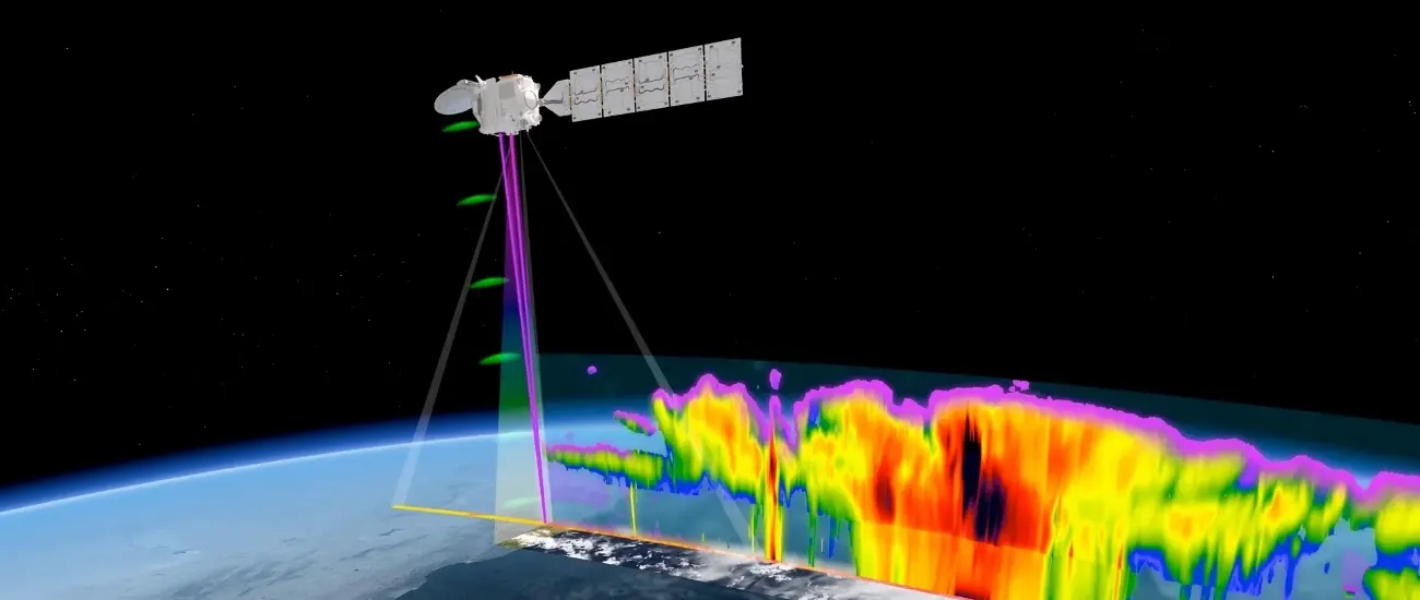 Метеоспутник EarthCARE для изучения облаков передал первое изображение