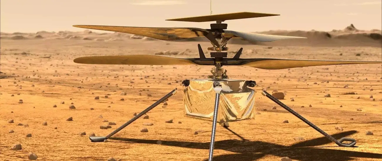 Больше не сможет взлететь: марсианский коптер Ingenuity вышел из строя