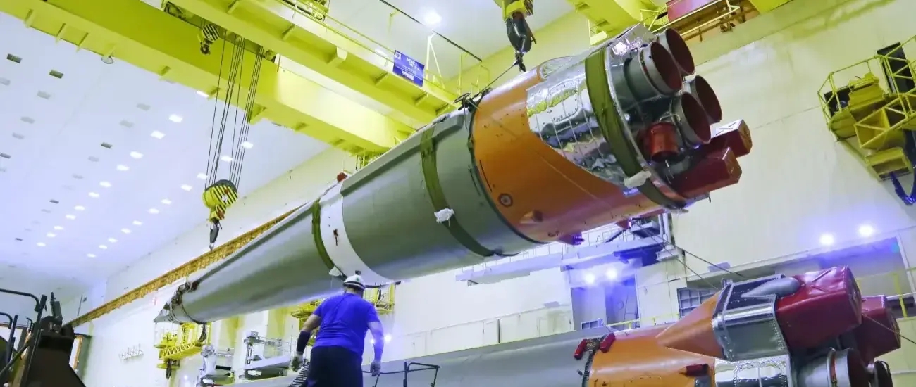 На Байконур прибыла ракета-носитель «Союз-2.1б» 