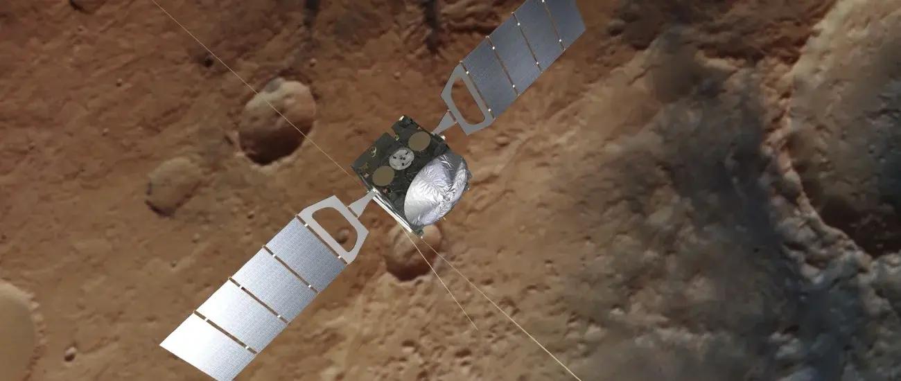 Mars Express совершил 25 тысяч витков на орбите вокруг Марса