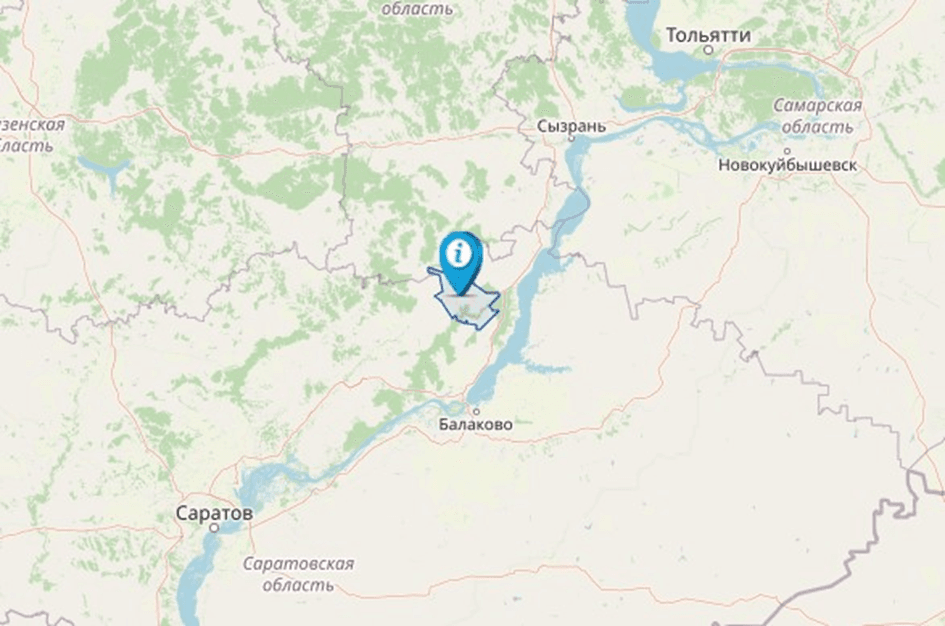 Планируемое место приземления Юрия Гагарина
