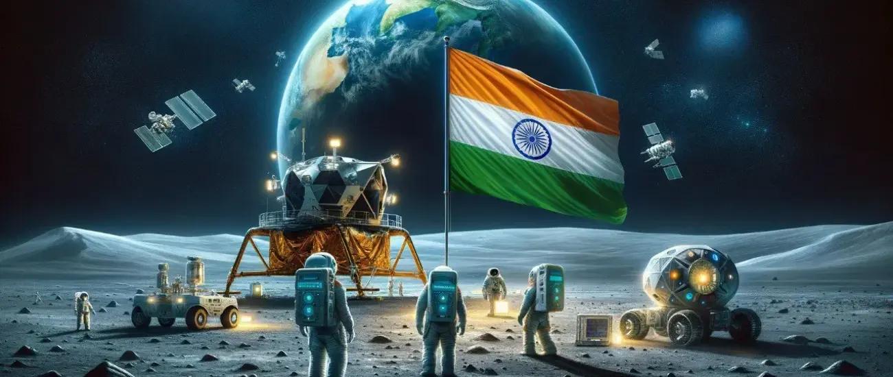 Индия собирается построить лунную базу до 2050 года