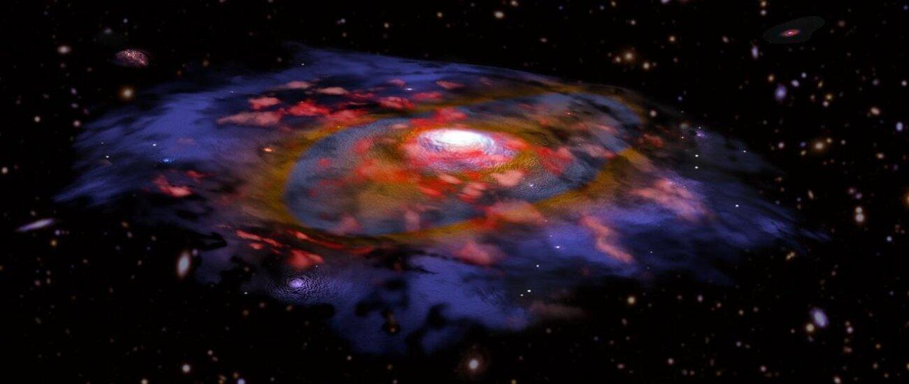 Галактики в ранней Вселенной росли гораздо быстрее, чем предполагалось