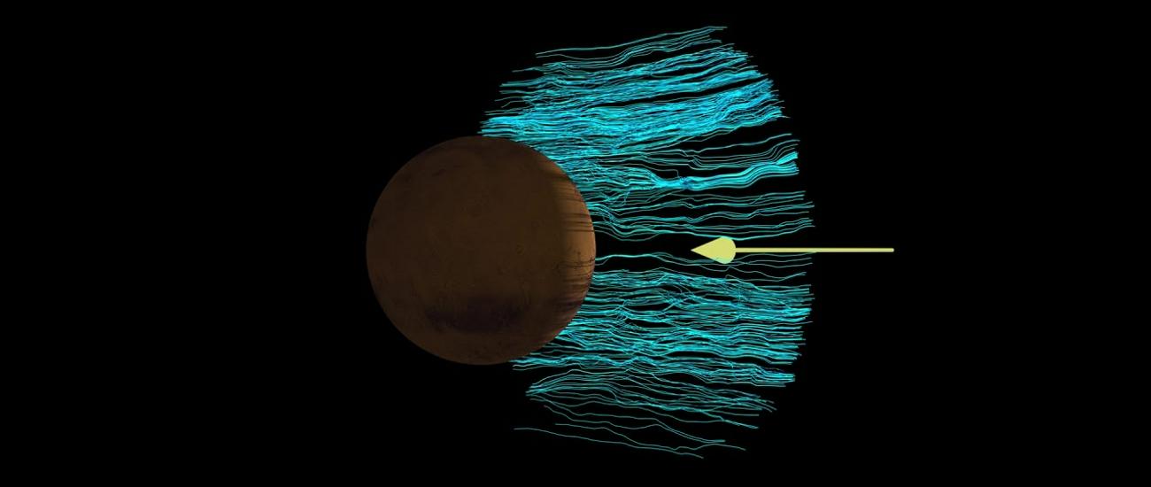 Карту магнитосферы Марса могут составить с помощью беспилотников