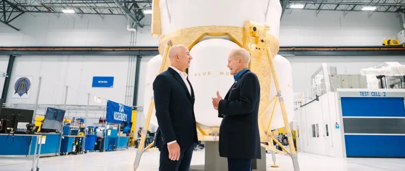 Blue Origin хочет запустить лунный посадочный аппарат в 2025 году
