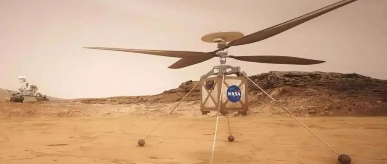 Марсианский коптер Ingenuity совершил самый продолжительный полет за полтора года