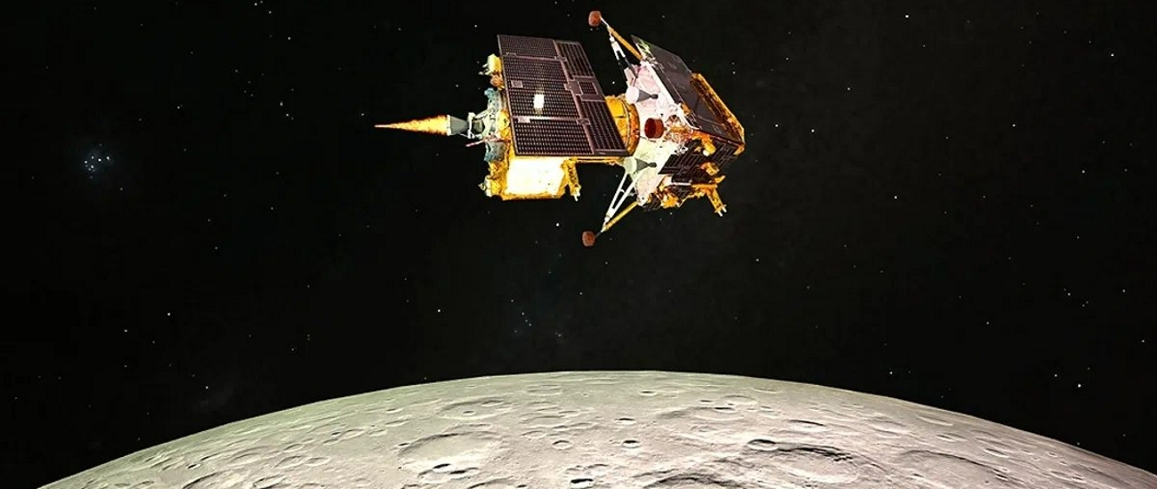 Индийская станция «Чандраян-3» готовится к посадке на Луне