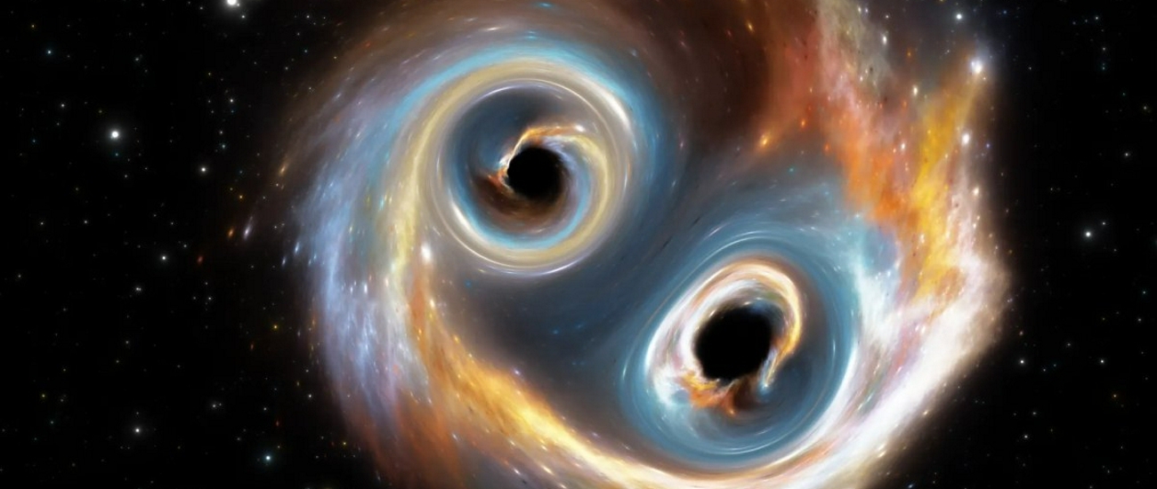 Стала известна максимальная скорость движения черных дыр после слияния