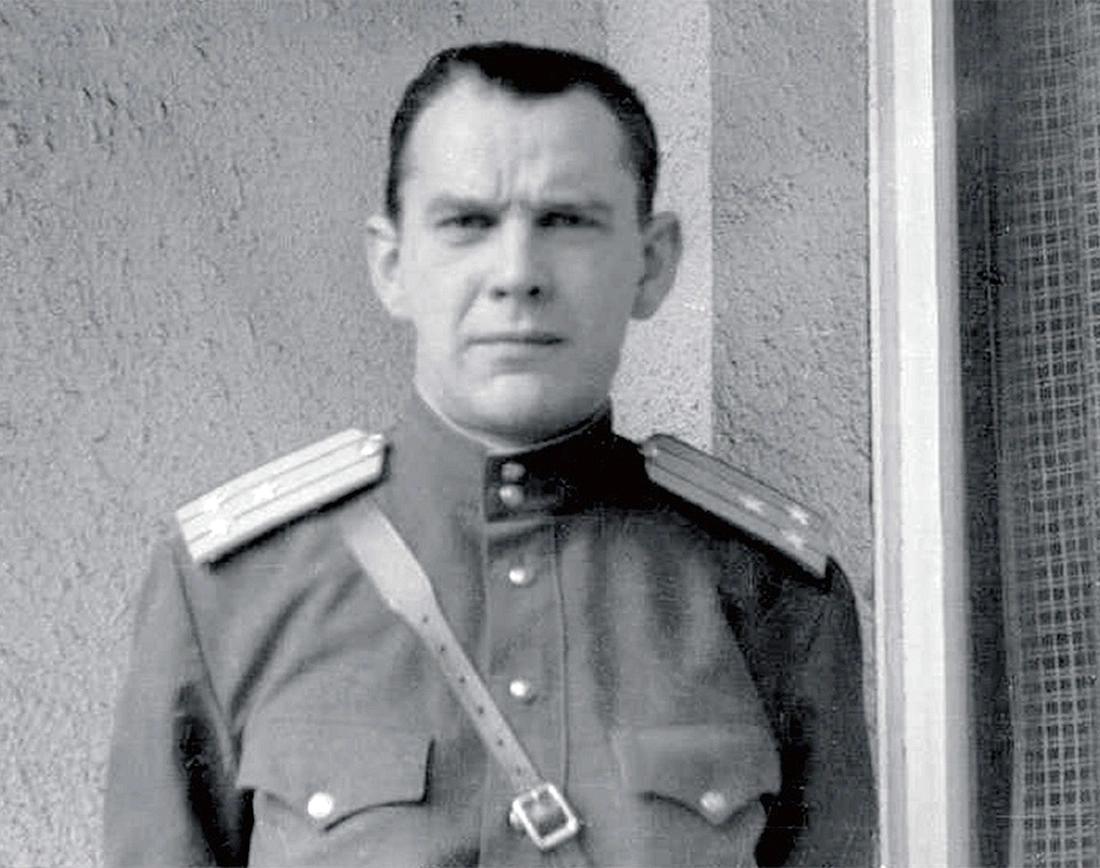 Полковник М.С. Рязанский, Германия, 1946 год
