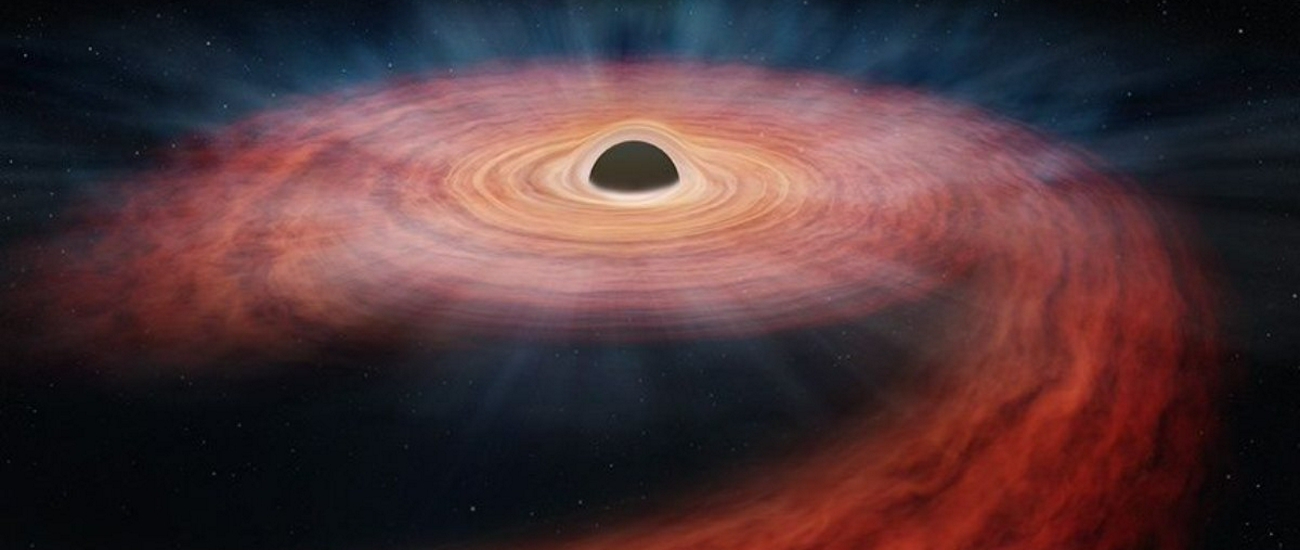 Обнаружена самая массивная звезда, разорванная черной дырой