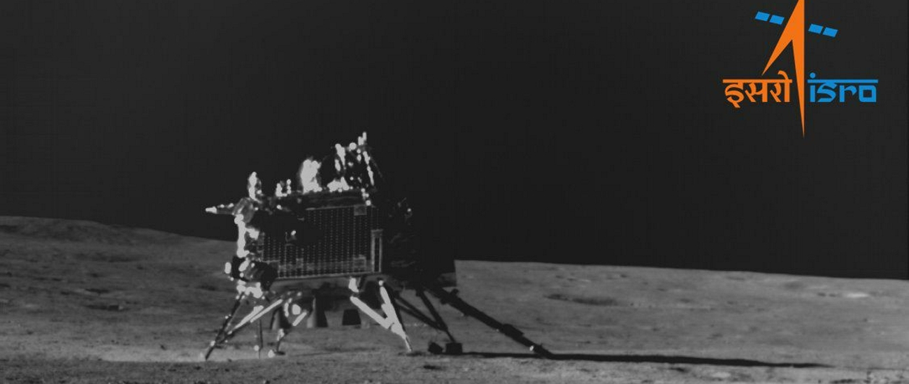 Посадочный модуль «Викрам» зафиксировал «лунотрясение»