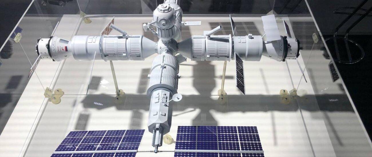 Роскосмос впервые показал макет Российской орбитальной станции