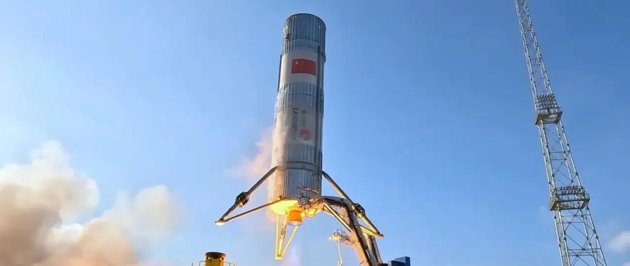 Китайская LandSpace испытала прототип первой ступени метановой ракеты «Чжуцюэ-3»